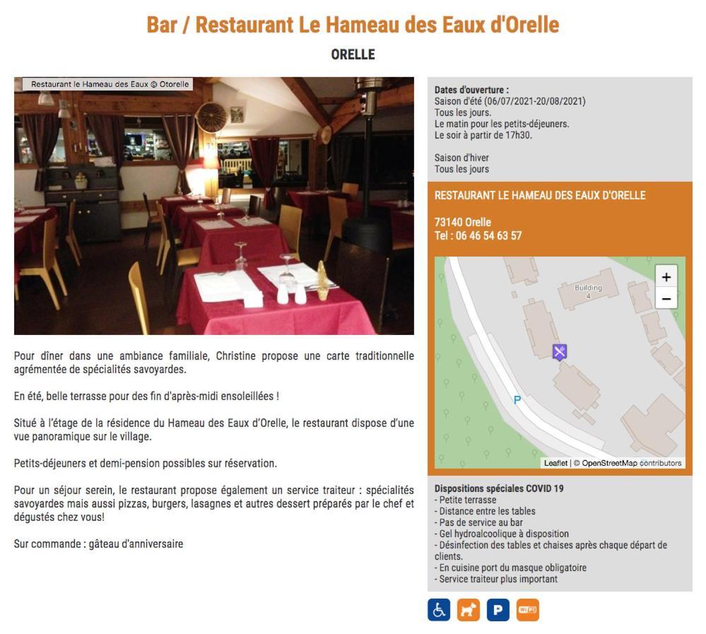 Appartement Orelle Val-Thorens Avec Spa Eksteriør bilde